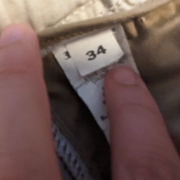 Ben Sherman Casual Pants Button Fly Cotton Tie String Windowpane Plaid - Picture 9 of 11